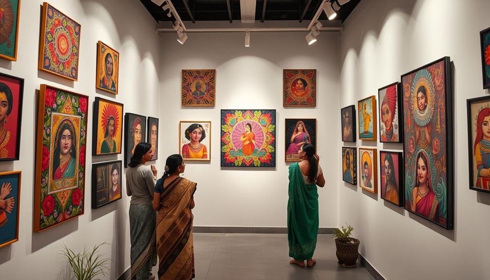 empowered indian women artists