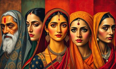 indian portrait painting evolution