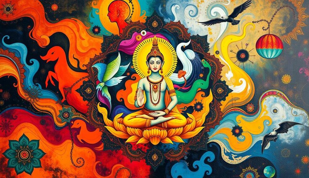 spirituality shapes indian art