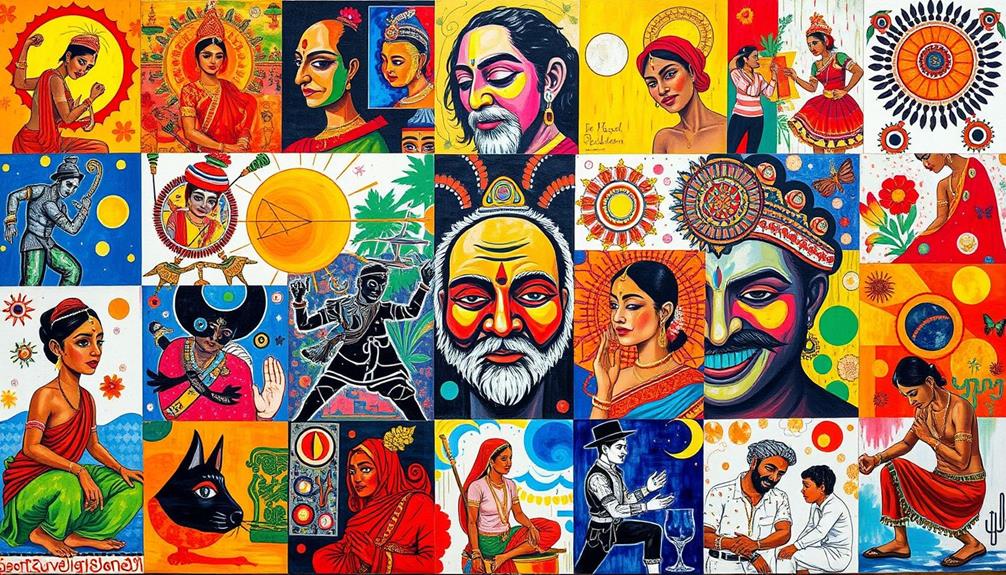 western art s impact on india