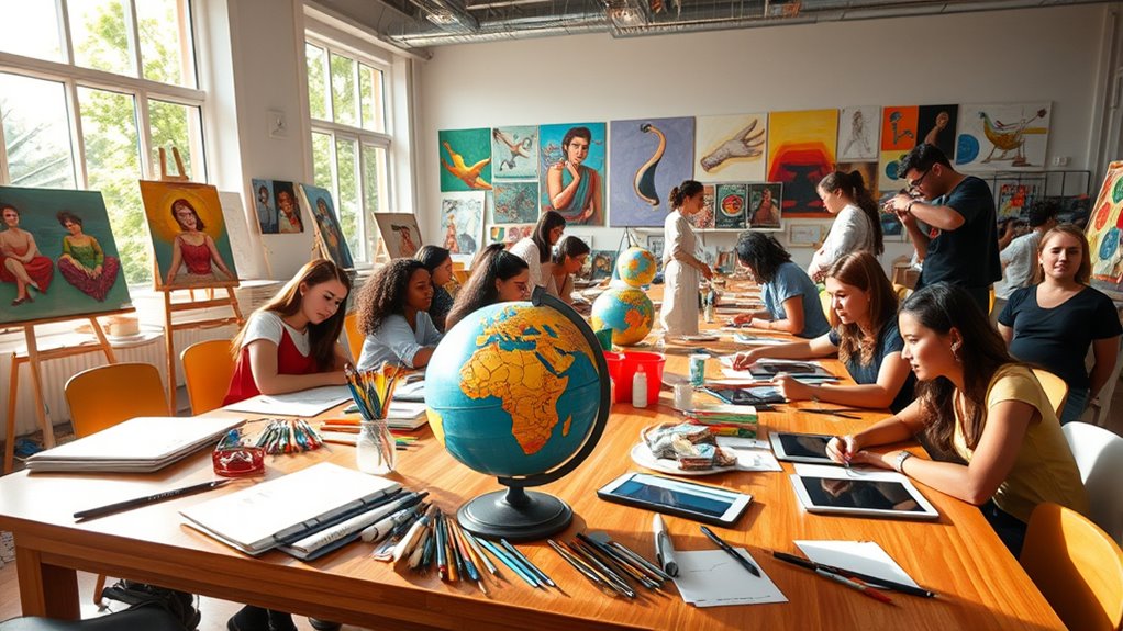 art scholarships support diverse artists