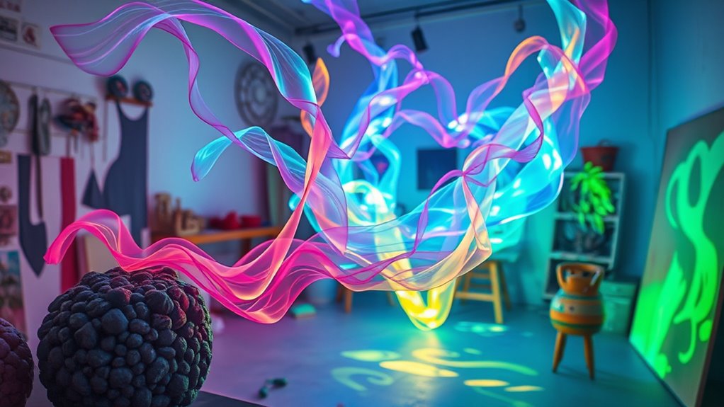 artists craft multisensory art