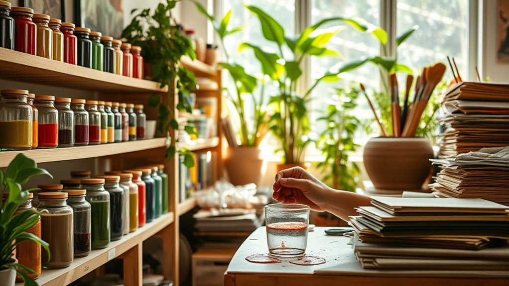 eco friendly art material choices