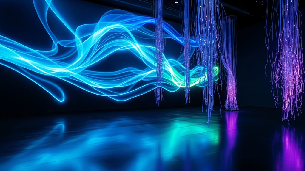 living light art displays