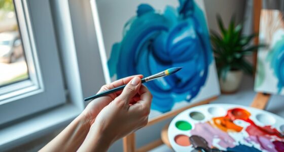 painting promotes brain relaxation