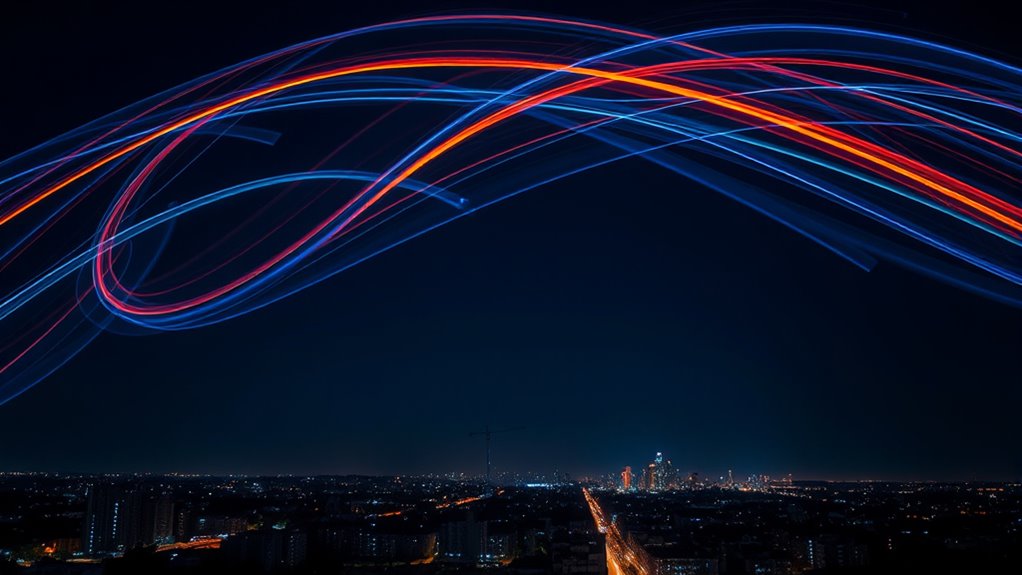 photographing light trails professionally