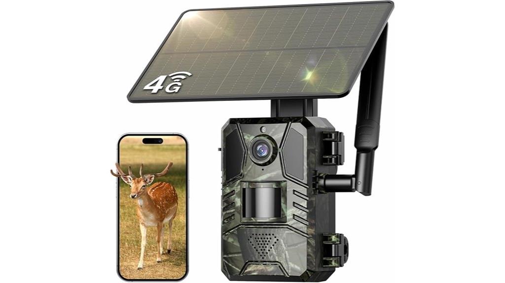 4g night vision trail camera
