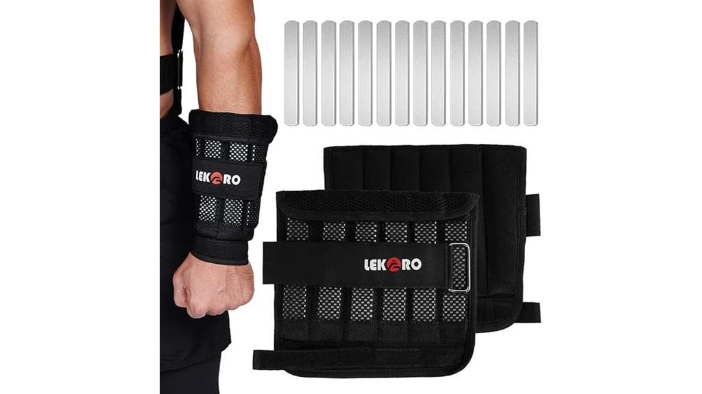 adjustable fitness weight set