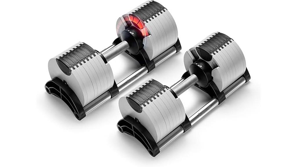 adjustable weight dumbbells