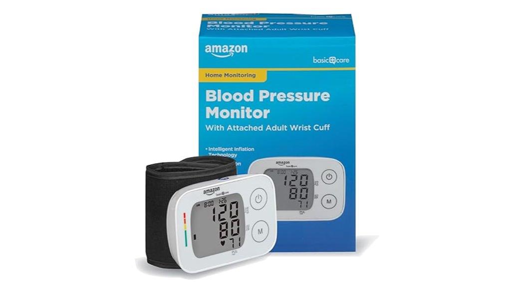 affordable wrist blood pressure monitor