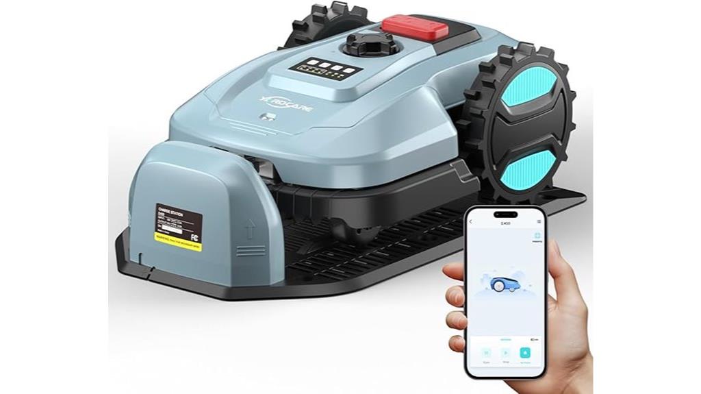 app controlled robotic mower