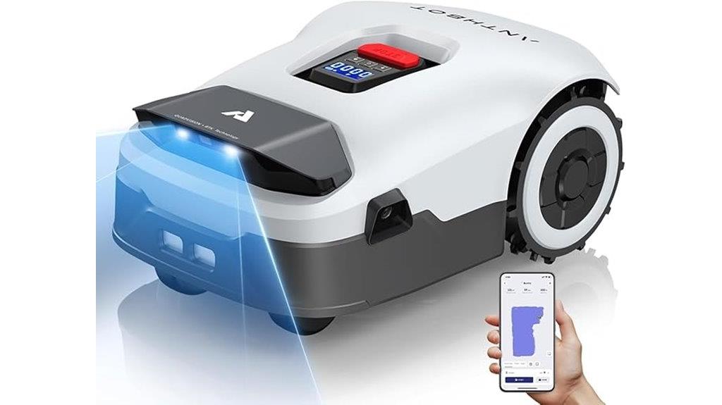 automated lawn mower features