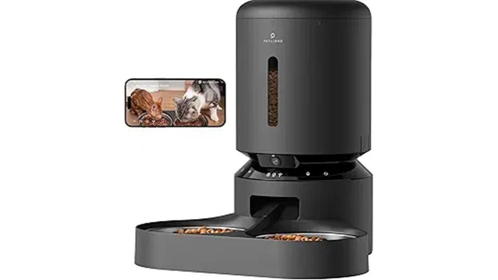 automatic cat feeder camera