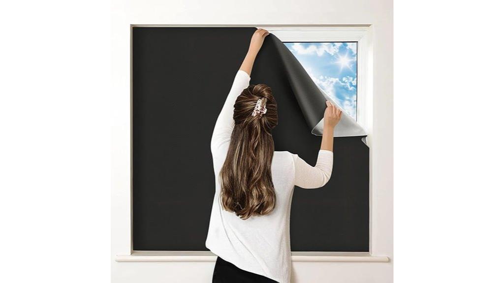 bedroom blackout curtain size