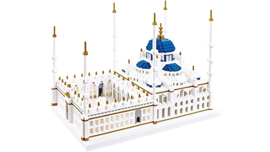 blue mosque micro building kit