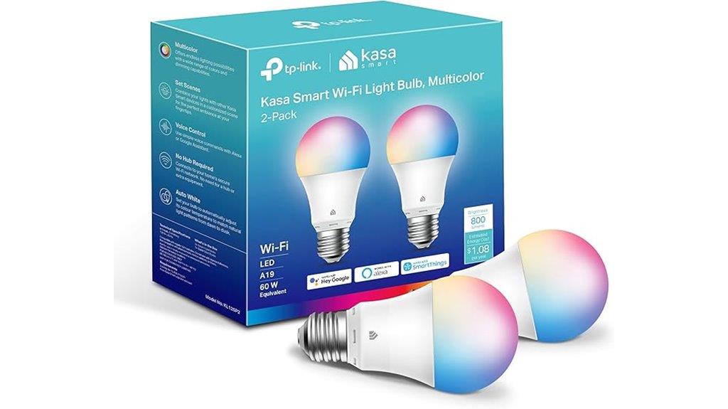 colorful wifi light bulbs
