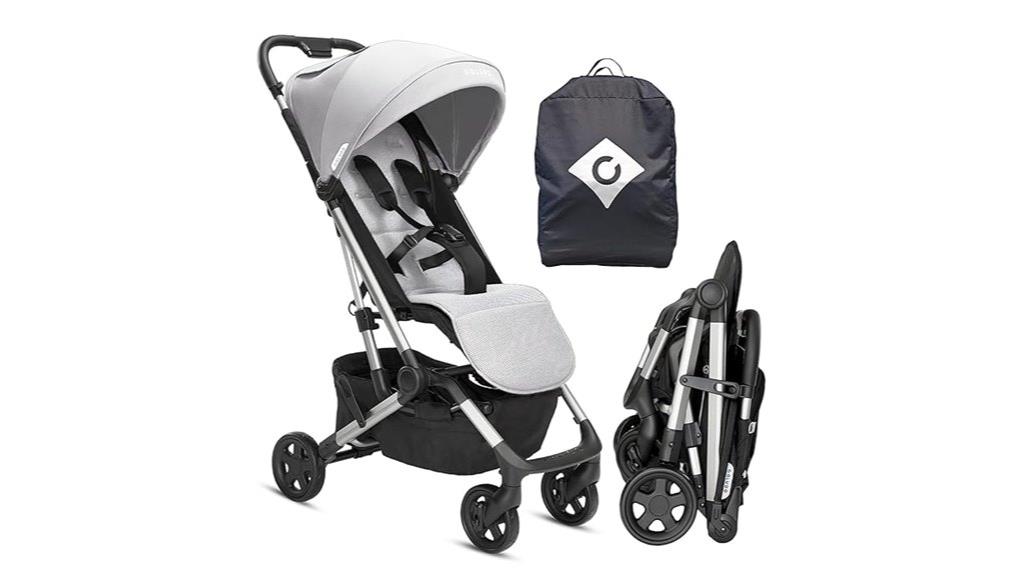 compact stroller with accessories