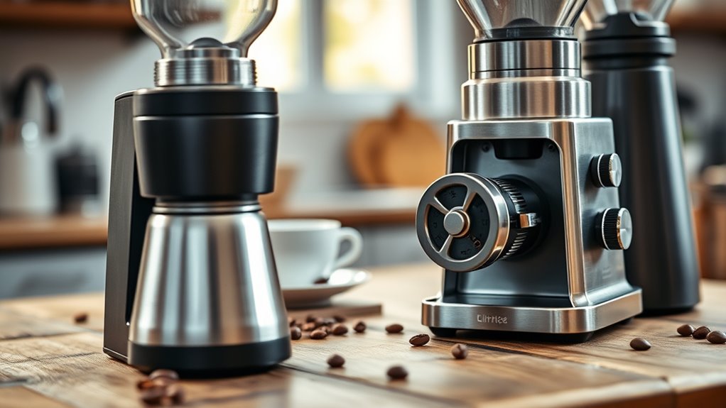 consistent adjustable compact grinder