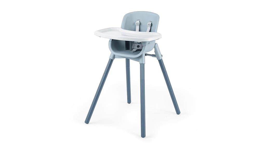 convertible folding high chair