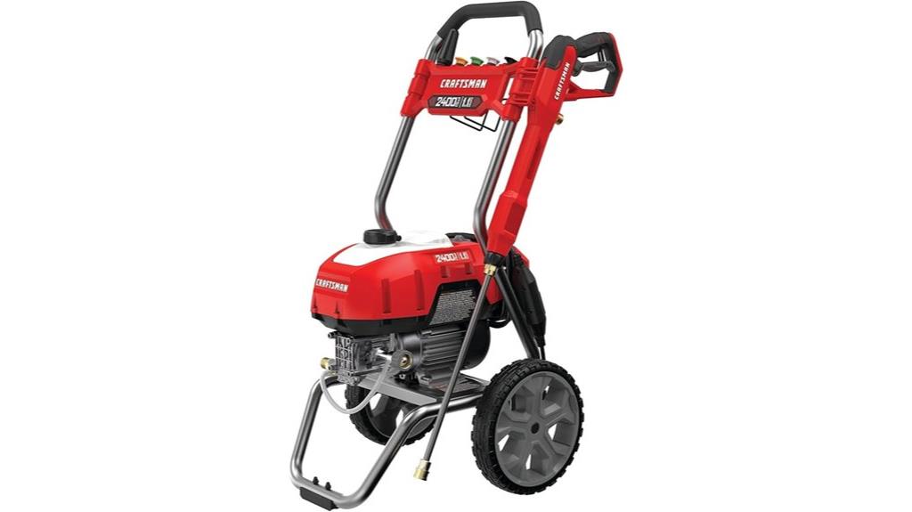 craftsman 2400 psi pressure washer