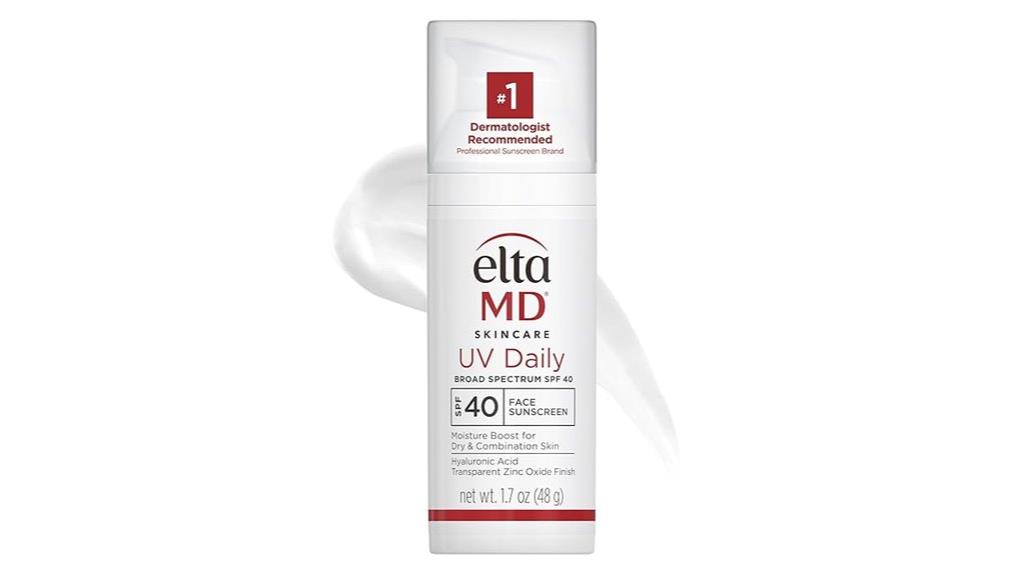 daily spf 40 face sunscreen