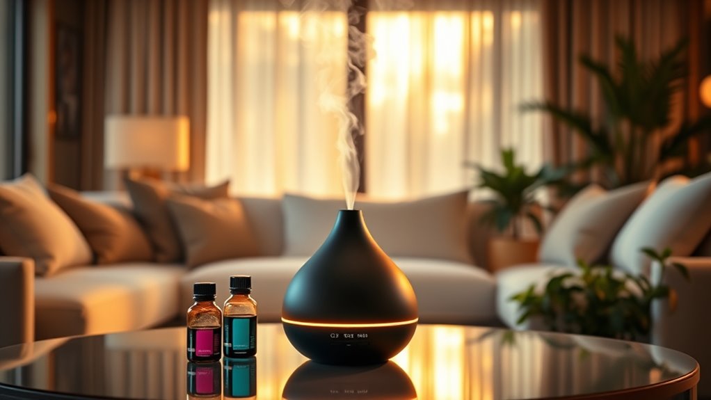 diffuser features and design