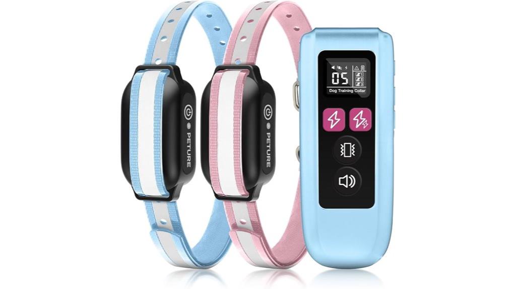 dual dog training collar