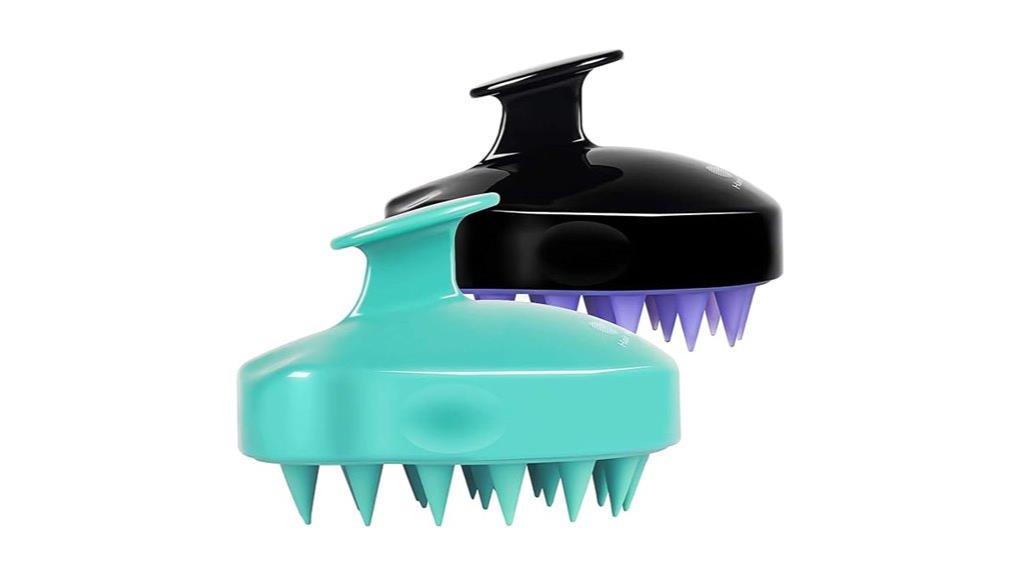 dual pack hair scalp massagers