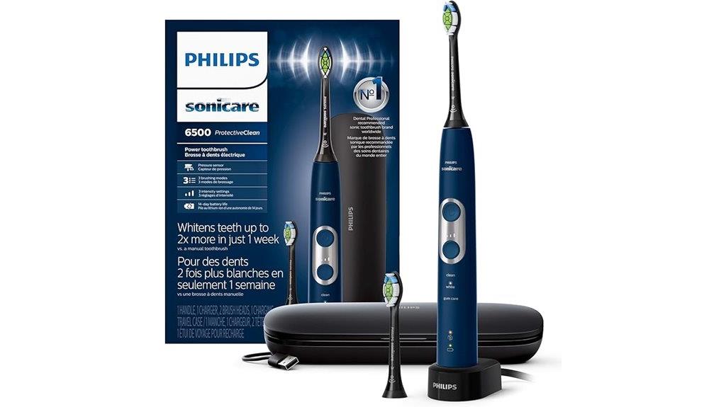 electric toothbrush with pressure sensor