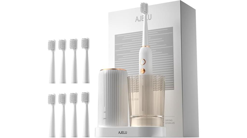 electric toothbrush with sanitizer
