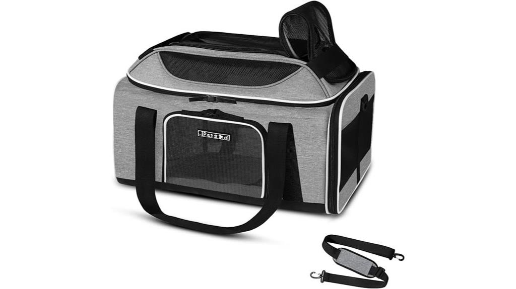 expandable carrier for small pets