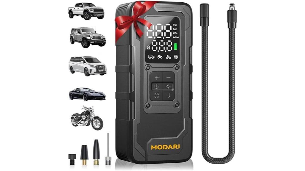 fast portable tire inflator