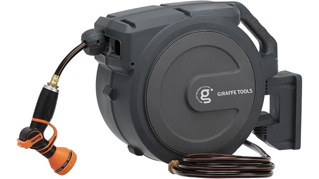 giraffe hose reel lock