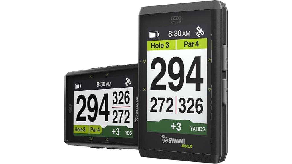 golf gps handheld device