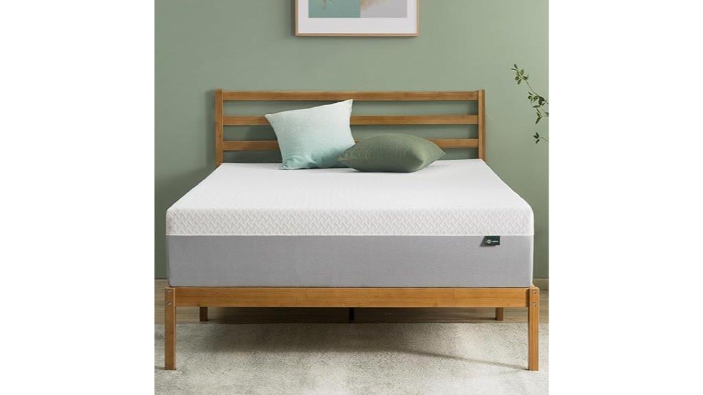 green tea memory foam