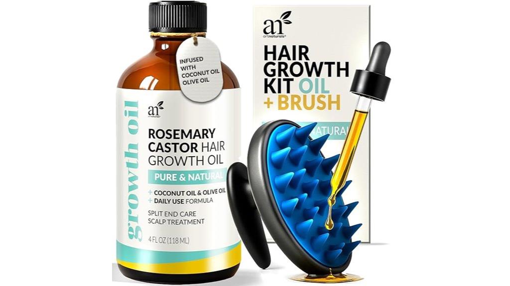 hair growth oil set