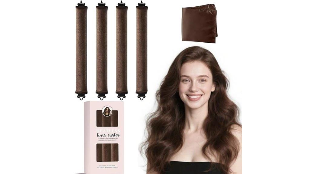 heatless satin curlers