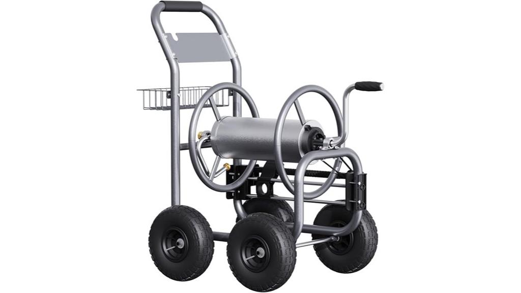 heavy duty hose reel cart
