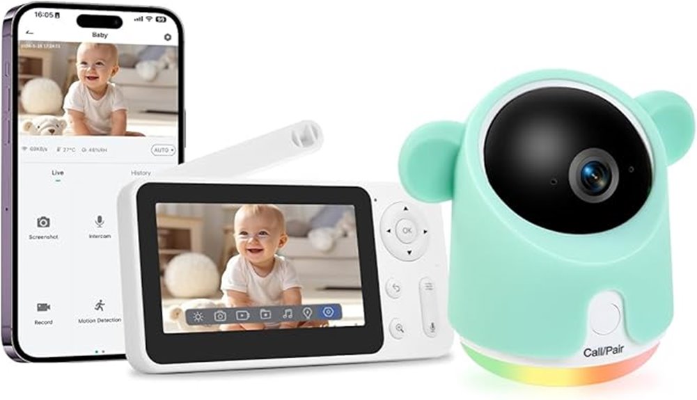 high definition baby monitoring