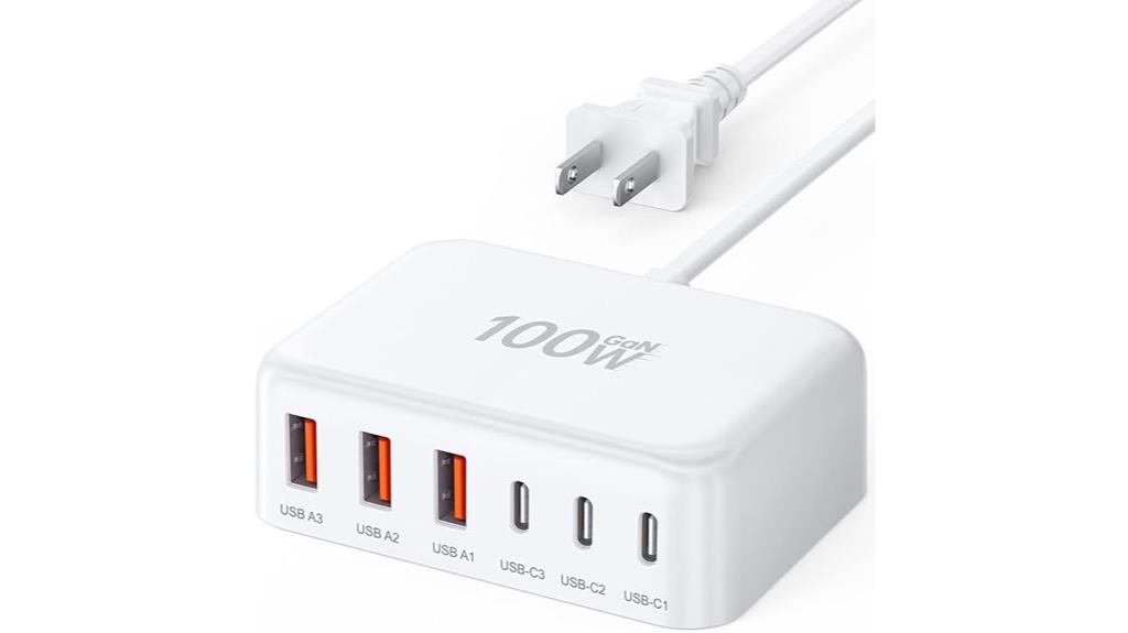 high power multi port charger
