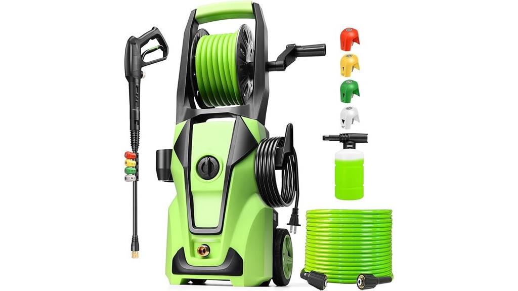 high pressure electric cleaning kit