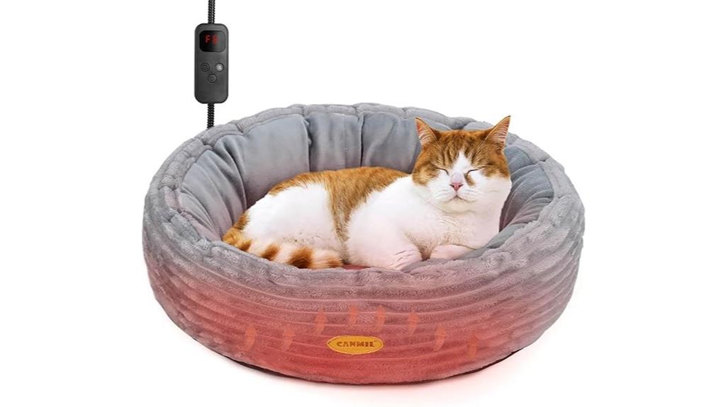 indoor heated cat bed
