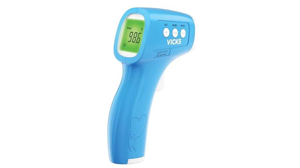 infrared forehead and food thermometer