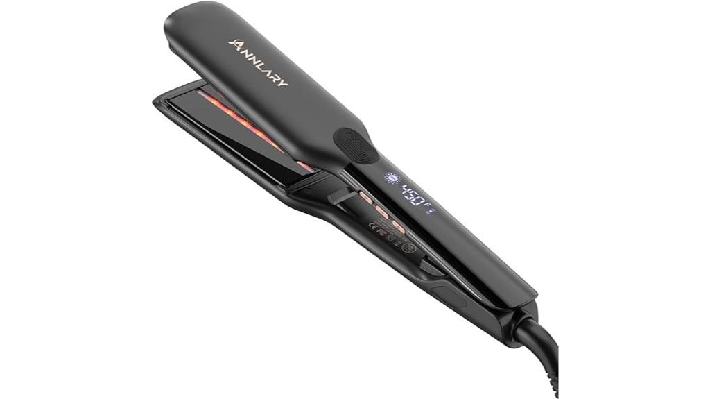 infrared ionic hair straightener