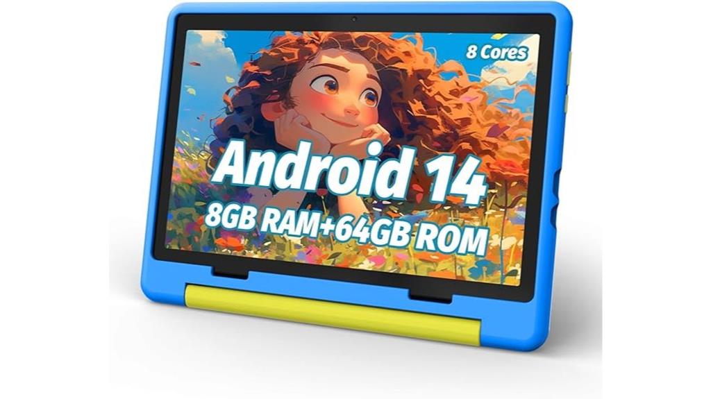 kids android tablet features