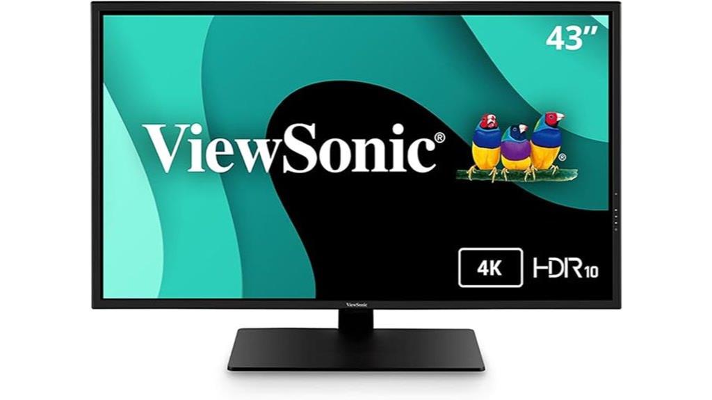 large 4k monitor features