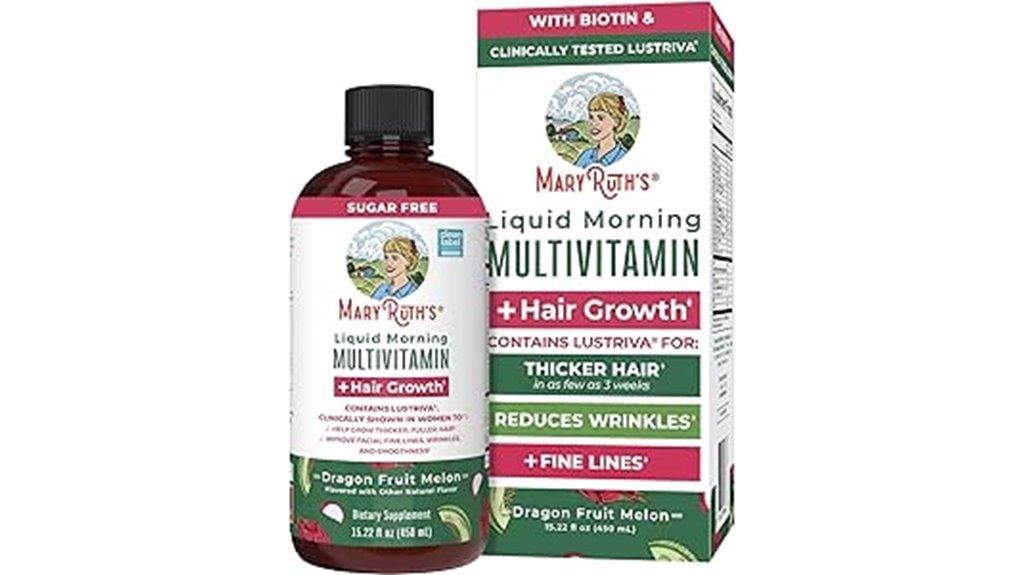 liquid multivitamin with hair growth