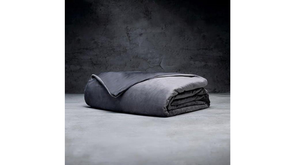 luxury grey king blanket