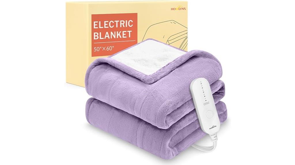 luxury heated blanket