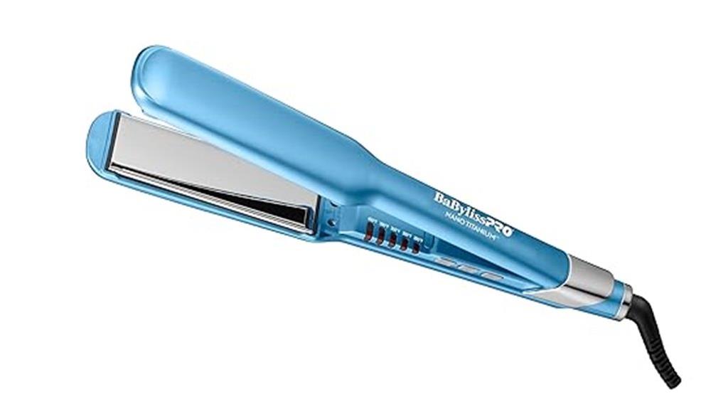 nano titanium hair straightener